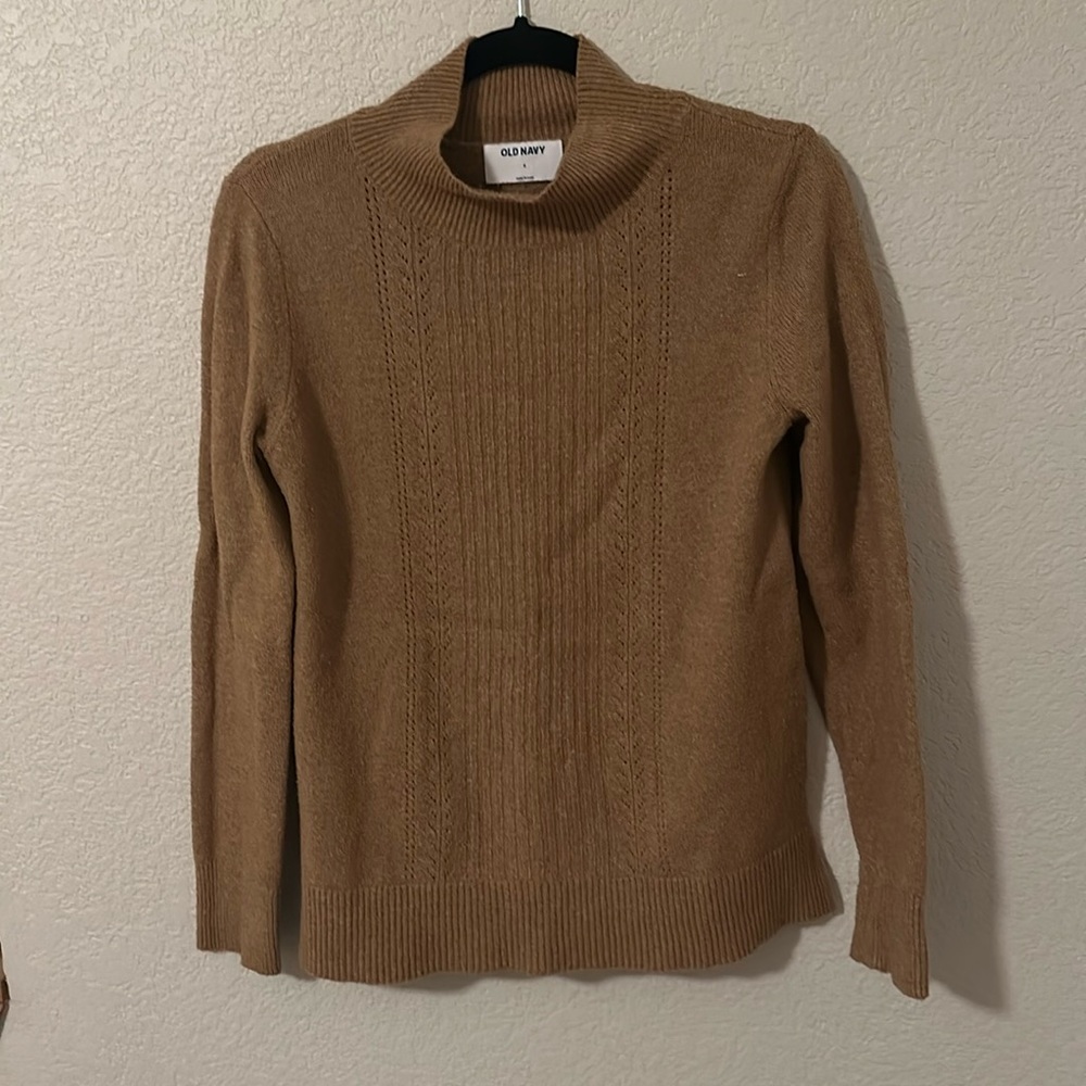 Brown/taupe old navy sweater